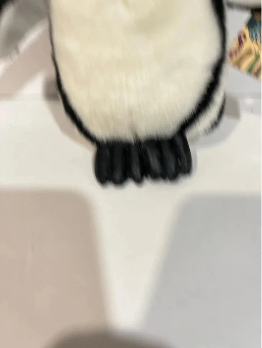 Wildlife Artists Back White Penguin Plush 1999 7 Inch Stuffed Animal Toy Vintage